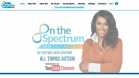 What Onthespectrum.tv website looked like in 2021 (3 years ago)