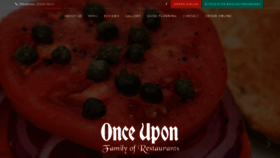 What Onceuponfamily.com website looked like in 2021 (3 years ago)
