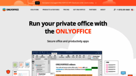 What Onlyoffice.com website looked like in 2021 (3 years ago)