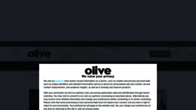 What Olivemagazine.com website looked like in 2021 (3 years ago)