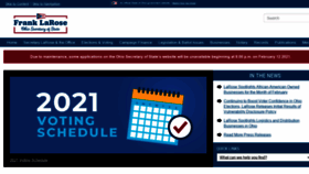 What Ohiosos.gov website looked like in 2021 (3 years ago)