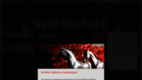 What Oldenburger-pferde.com website looked like in 2021 (3 years ago)