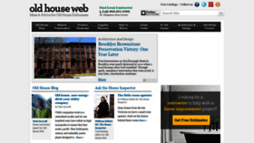 What Oldhouseweb.com website looked like in 2021 (3 years ago)