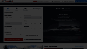 What Otomoto.pl website looked like in 2021 (3 years ago)