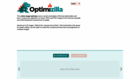 What Optimizilla.com website looked like in 2021 (4 years ago)