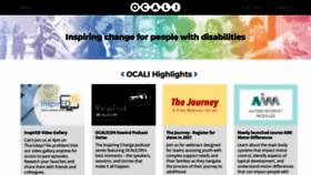 What Ocali.org website looked like in 2021 (3 years ago)