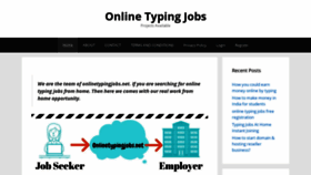 What Onlinetypingjobs.net website looked like in 2021 (3 years ago)
