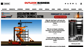 What Outlookbusiness.com website looked like in 2021 (3 years ago)