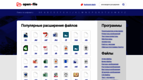 What Open-file.ru website looked like in 2021 (3 years ago)