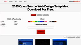 What Opendesigns.org website looked like in 2021 (3 years ago)