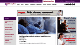 What Ophthalmologytimes.com website looked like in 2021 (3 years ago)