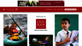 What Ourkids.net website looked like in 2021 (3 years ago)