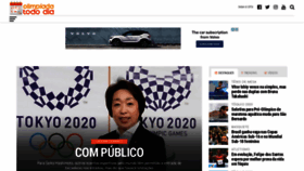 What Olimpiadatododia.com.br website looked like in 2021 (3 years ago)