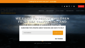What Ourrescue.org website looked like in 2021 (3 years ago)