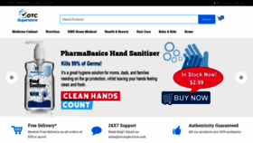 What Otcsuperstore.com website looked like in 2021 (4 years ago)