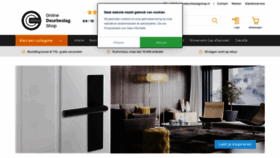 What Onlinedeurbeslagshop.nl website looked like in 2021 (4 years ago)