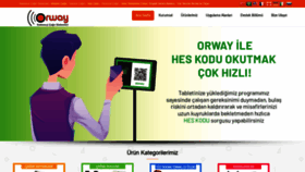 What Orway.com.tr website looked like in 2021 (3 years ago)