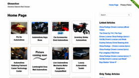 What Otosection.com website looked like in 2021 (4 years ago)