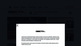 What Obiectiv.info website looked like in 2021 (4 years ago)