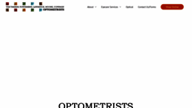 What Optometristsoncolborne.com website looked like in 2021 (3 years ago)