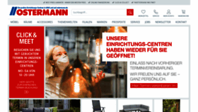 What Ostermann.de website looked like in 2021 (3 years ago)