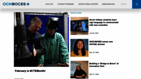 What Ocmboces.org website looked like in 2021 (4 years ago)