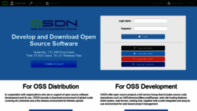 What Osdn.jp website looked like in 2021 (3 years ago)