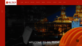 What Oiltechme.com website looked like in 2021 (3 years ago)