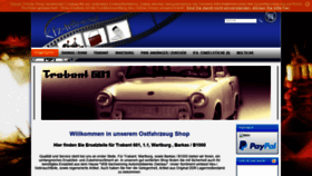 What Ostfahrzeug-shop.de website looked like in 2021 (3 years ago)