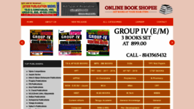 What Onlinebookshopee.com website looked like in 2021 (3 years ago)