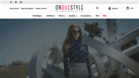 What Onquestyle.com website looked like in 2021 (3 years ago)