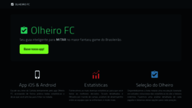 What Olheirofc.com.br website looked like in 2021 (3 years ago)