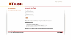 What Online.trusti.org website looked like in 2021 (3 years ago)