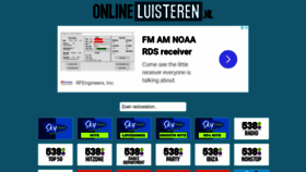 What Onlineluisteren.nl website looked like in 2021 (3 years ago)