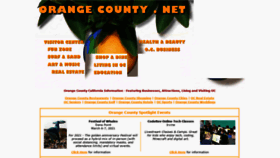 What Orangecounty.net website looked like in 2021 (4 years ago)
