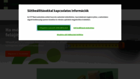 What Otpbank.hu website looked like in 2021 (3 years ago)