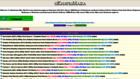 What Okhatrimaza.org website looked like in 2021 (3 years ago)