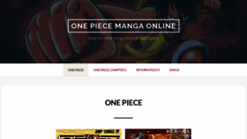What Online-one-piece.com website looked like in 2021 (3 years ago)