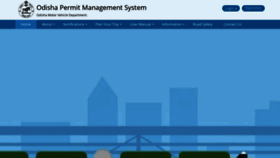 What Opms.odishatransport.gov.in website looked like in 2021 (3 years ago)