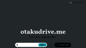 What Otakudrive.me website looked like in 2021 (3 years ago)