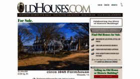 What Oldhouses.com website looked like in 2021 (3 years ago)