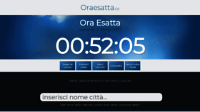 What Oraesatta.co website looked like in 2021 (3 years ago)