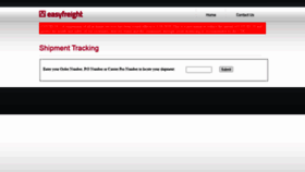 What Overstock.easyfreight.com website looked like in 2021 (3 years ago)