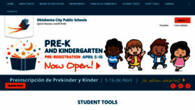 What Okcps.org website looked like in 2021 (3 years ago)