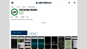 What Old-bet9ja-mobile.en.uptodown.com website looked like in 2021 (3 years ago)