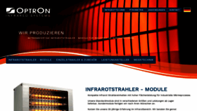 What Optron-gmbh.de website looked like in 2021 (3 years ago)