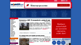 What Osijek031.com website looked like in 2021 (3 years ago)
