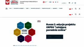 What Orpeg.pl website looked like in 2021 (3 years ago)