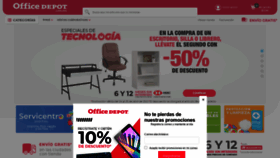 What Officedepot.com.mx website looked like in 2021 (3 years ago)