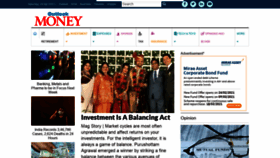 What Outlookmoney.com website looked like in 2021 (3 years ago)